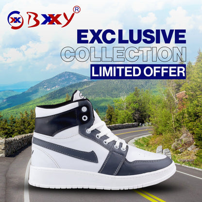 Bxxy's Premium Lace-up Sneakers for Men
