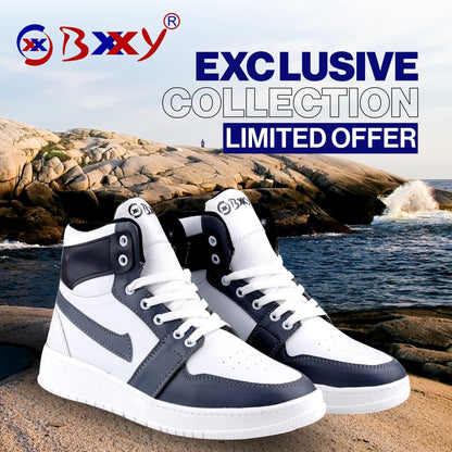 Bxxy's Premium Lace-up Sneakers for Men
