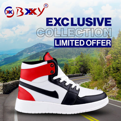 Bxxy's Premium Lace-up Sneakers for Men