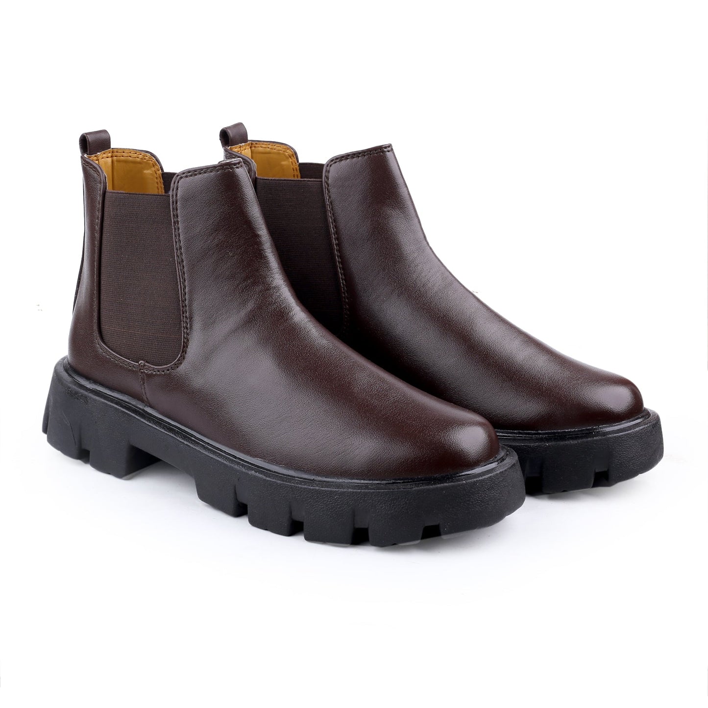 Bxxy's Faux Leather Chelsea Boots for Men