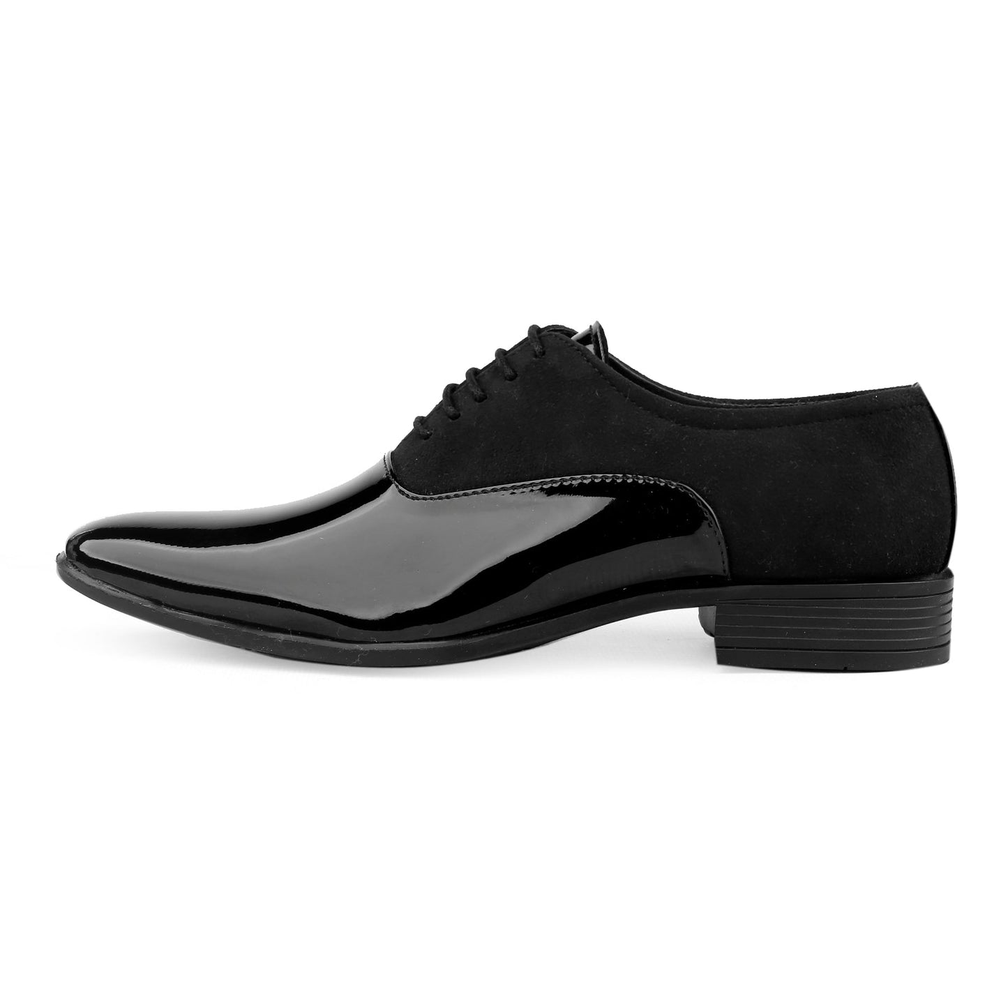 Bxxy's Faux Leather Partywear Lace-up Formal Shoes for Men