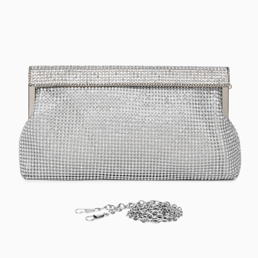 Glam Diamond Clutch Bag